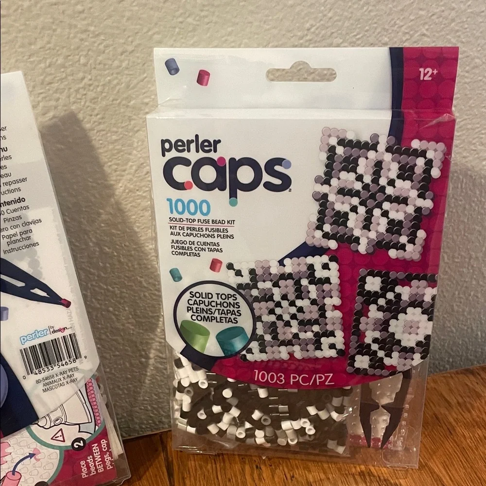 Perler Caps Beads Bundle + Pattern Pad